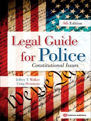 cover image of Legal Guide for Police